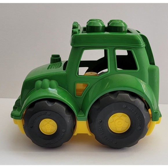Mega Bloks Big Blocks John Deere Lil' Tractor First Builders Farm - Picture 5 of 8